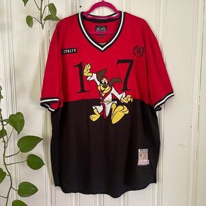 Remy Boyz Men’s Red Hong Kong Trap Hip Hop Music Jersey Pullover Size 3XL